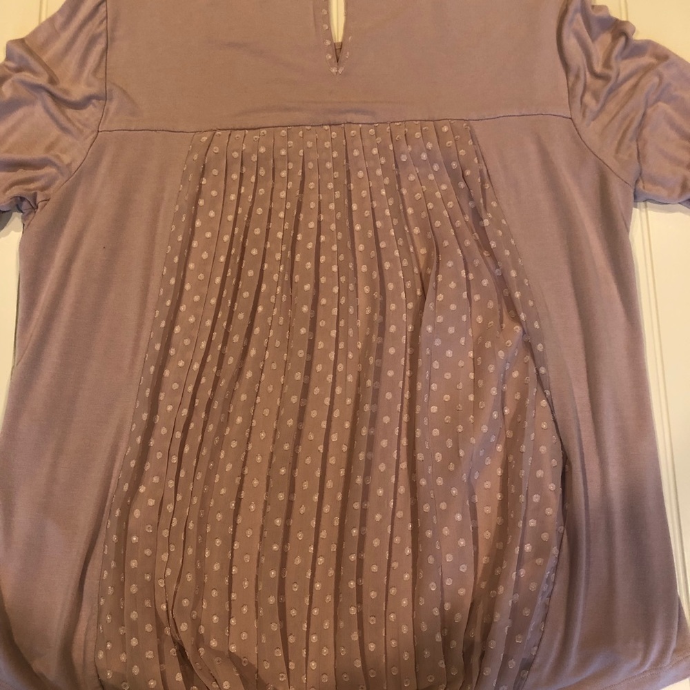 Daniel Rainn pink top large L